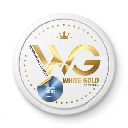 White Gold Smooth Mint Nicotine Pouches