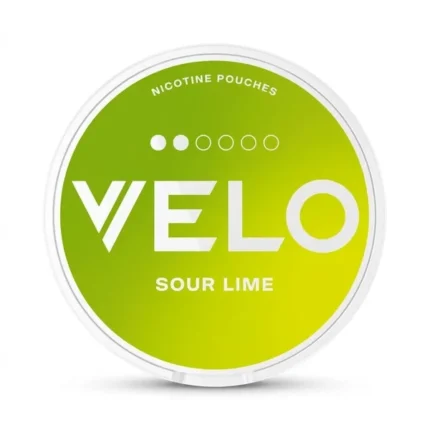 VELO Sour Lime Nicotine Pouches