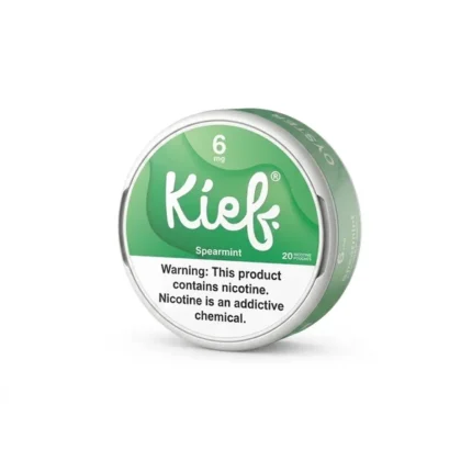 Kief Spearmint Nicotine Pouches