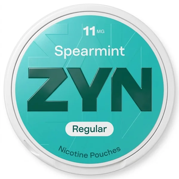 Spearmint-6 ZYN Regular Spearmint Nicotine Pouches
