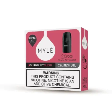 MYLE Meta V5 Strawberry Slushy Pods , Dubai & UAE