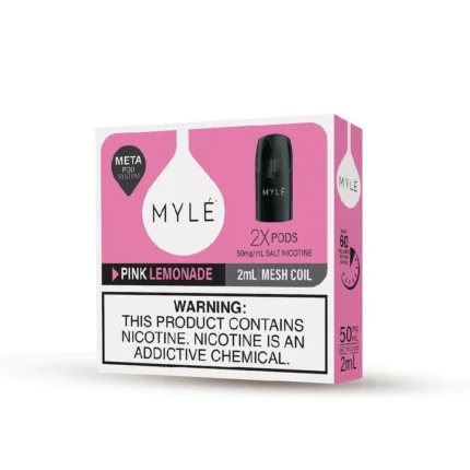 MYLE Meta V5 Pink Lemonade Pods, Shop on Vapex UAE