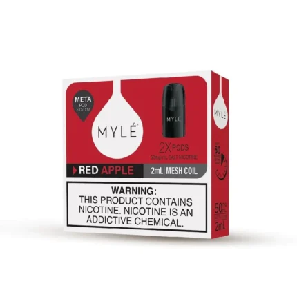 MYLE Meta V5 Red Apple Pods, Shop On Vapex UAE