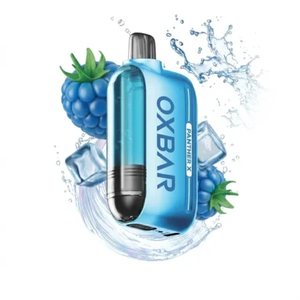 Buy Panther X OXBAR 50000 Puffs Blue ICE Disposable Vape In Dubai & UAE with 2 Hour Free Delivery