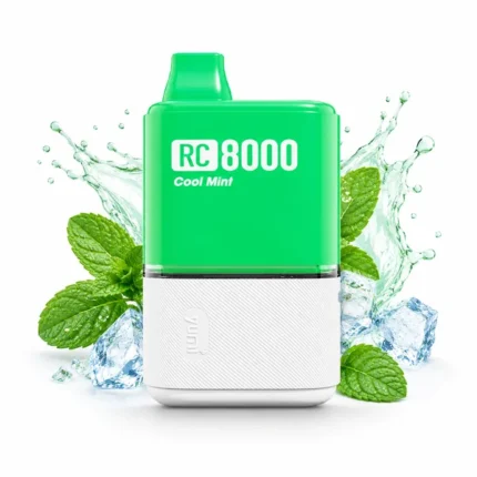 Buy YUMI RC 8000 Puffs Cool Mint Disposable Vape In Dubai & UAE with 2 Hour Free Delivery