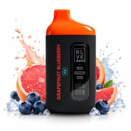 Buy BLVK Bar 20000 Puffs Grapefruit Blueberry ICE Disposable Vape In Dubai & UAE with 2 Hour Free Delivery