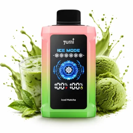 Buy YUMI P 20000 Puffs ICED Matcha Disposable Vape In Dubai & UAE with 2 Hour Free Delivery
