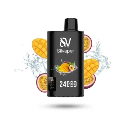 Buy Silvaper 24000 Puffs Mango Passionfruit Disposable Vape In Dubai & UAE with 2 Hour Free Delivery