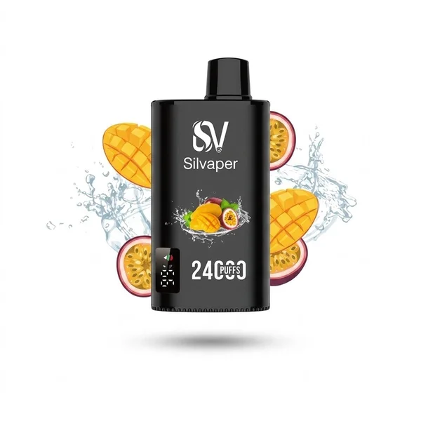 Silvaper 24000 Puffs Mango Passionfruit Disposable Vape Buy Silvaper 24000 Puffs Mango Passionfruit Disposable Vape In Dubai & UAE with 2 Hour Free Delivery