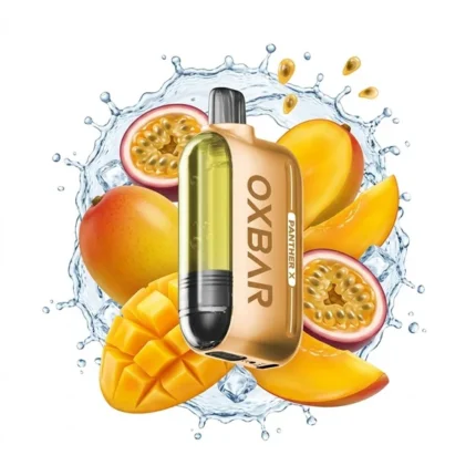 Buy Panther X OXBAR 50000 Puffs Mango Passionfruit Disposable Vape In Dubai & UAE with 2 Hour Free Delivery