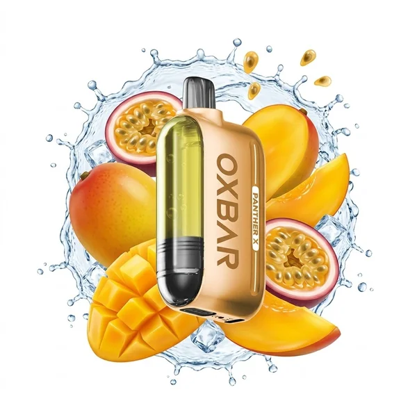 Panther X OXBAR 50000 Puffs Mango Passionfruit Disposable Vape Buy Panther X OXBAR 50000 Puffs Mango Passionfruit Disposable Vape In Dubai & UAE with 2 Hour Free Delivery