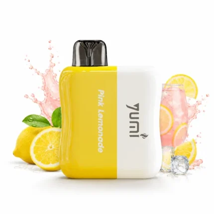 Buy YUMI RC 5000 Puffs Pink Lemonade Disposable Vape In Dubai & UAE with 2 Hour Free Delivery